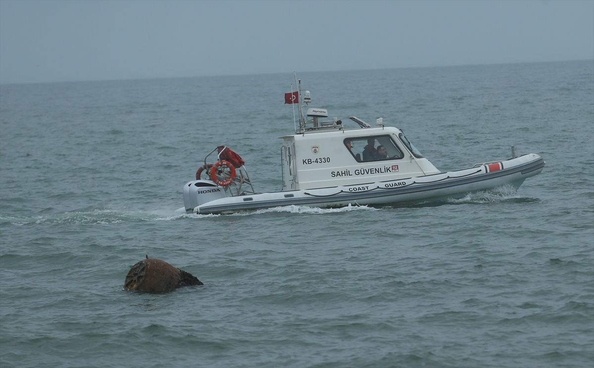 Ordu’da denizde mayın alarmı! Cisim güvenlik çemberine alındı 4
