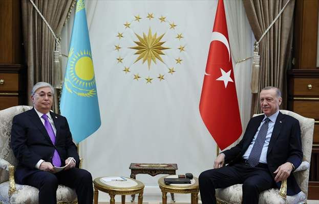 Türk Devletleri Teşkilatı Olağanüstü Zirvesinden dikkat çeken anlar 5