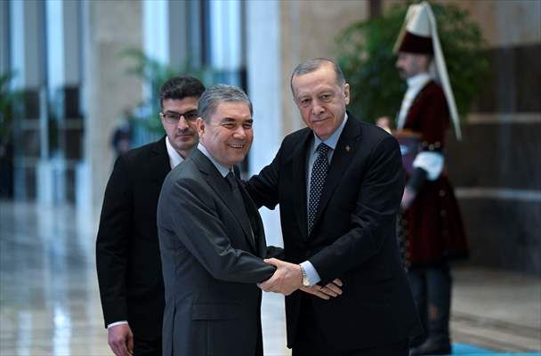 Türk Devletleri Teşkilatı Olağanüstü Zirvesinden dikkat çeken anlar 9