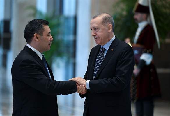 Türk Devletleri Teşkilatı Olağanüstü Zirvesinden dikkat çeken anlar 7