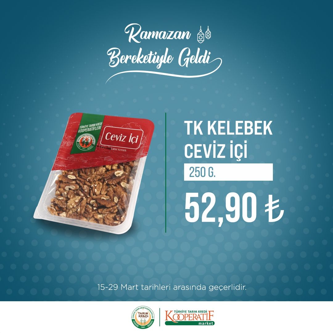 Tarım Kredi Kooperatif marketlerinde Ramazan indirimi! 9