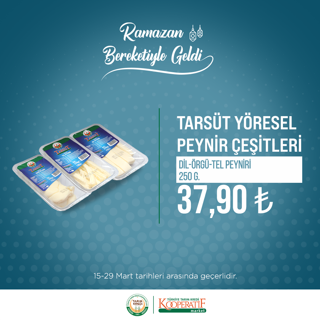 Tarım Kredi Kooperatif marketlerinde Ramazan indirimi! 11