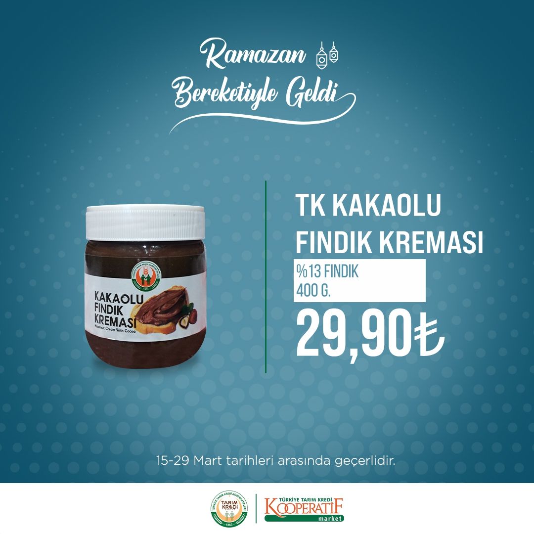 Tarım Kredi Kooperatif marketlerinde Ramazan indirimi! 16