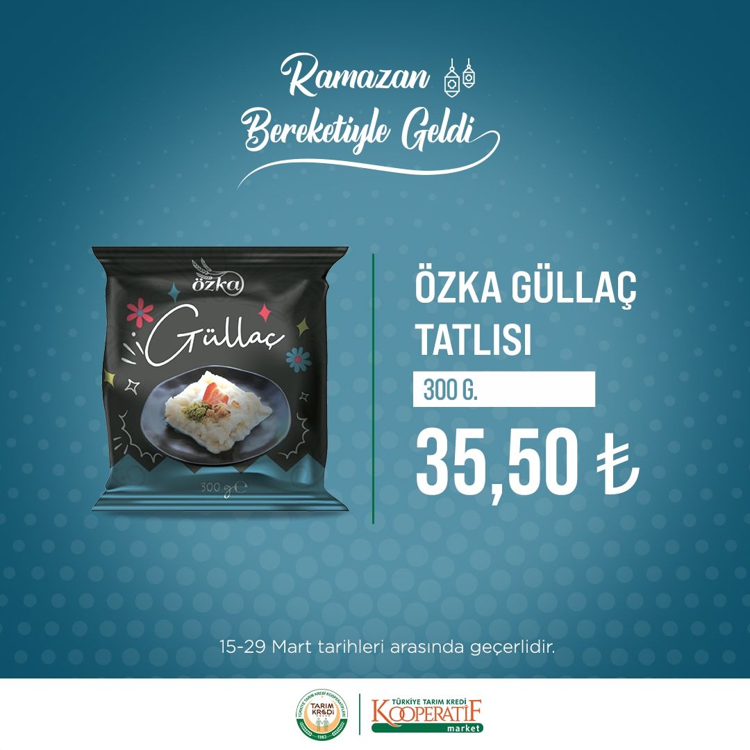 Tarım Kredi Kooperatif marketlerinde Ramazan indirimi! 18