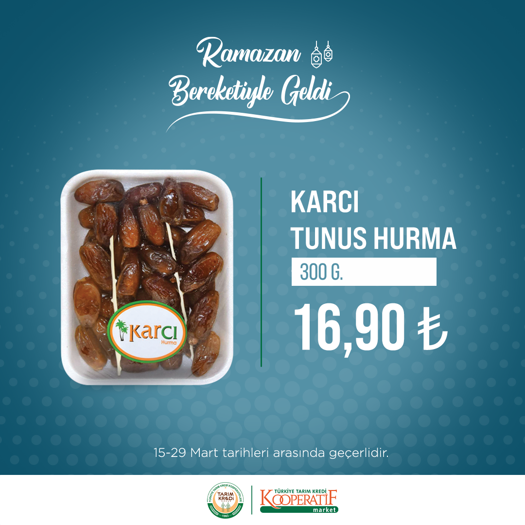 Tarım Kredi Kooperatif marketlerinde Ramazan indirimi! 22