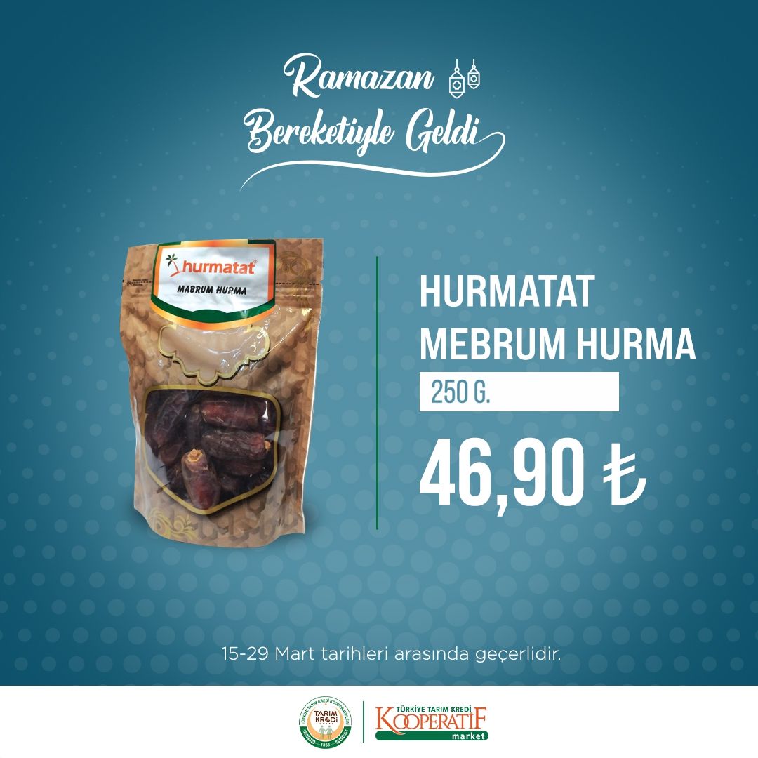 Tarım Kredi Kooperatif marketlerinde Ramazan indirimi! 21