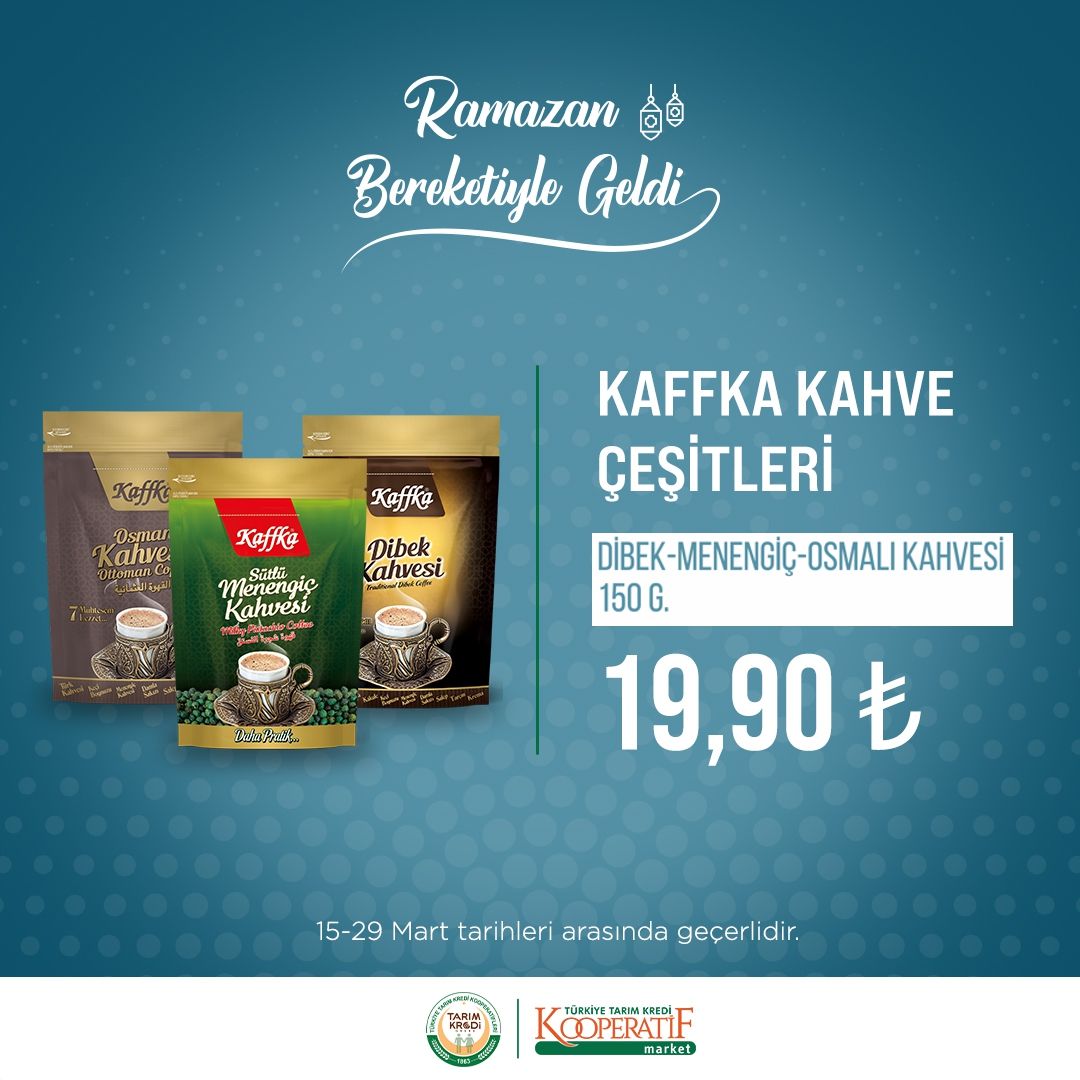 Tarım Kredi Kooperatif marketlerinde Ramazan indirimi! 28