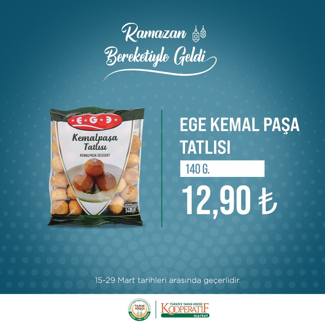 Tarım Kredi Kooperatif marketlerinde Ramazan indirimi! 33