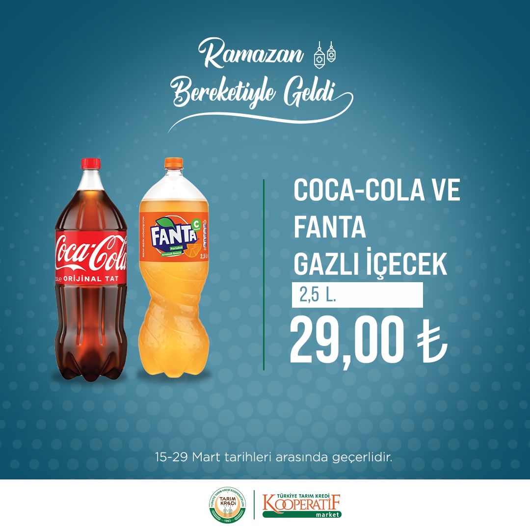 Tarım Kredi Kooperatif marketlerinde Ramazan indirimi! 34