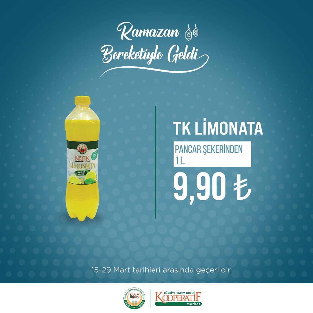 Tarım Kredi Kooperatif marketlerinde Ramazan indirimi! 38