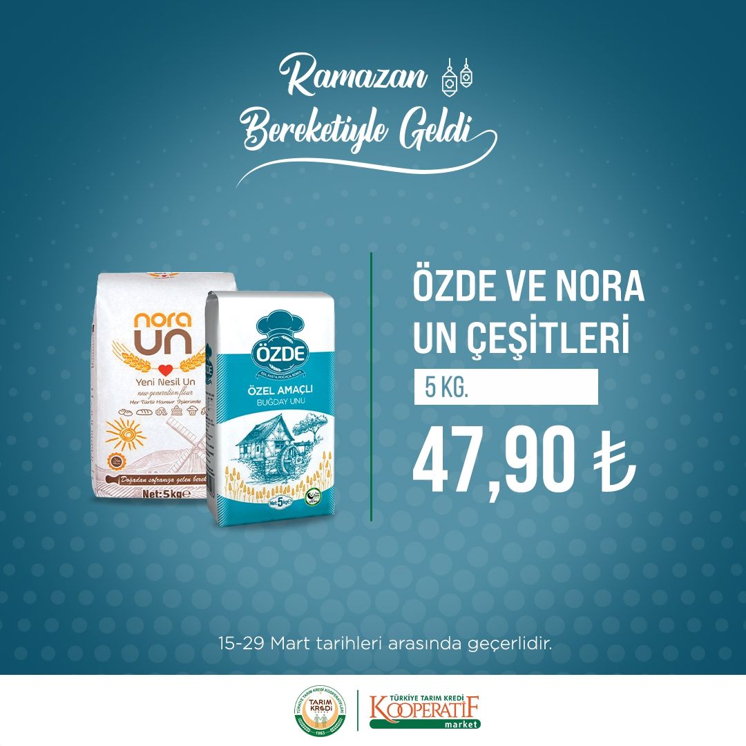 Tarım Kredi Kooperatif marketlerinde Ramazan indirimi! 44