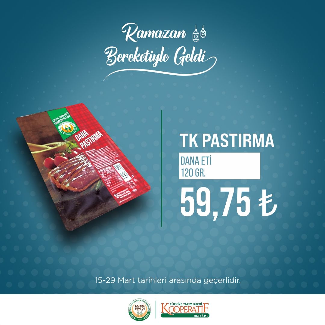 Tarım Kredi Kooperatif marketlerinde Ramazan indirimi! 45