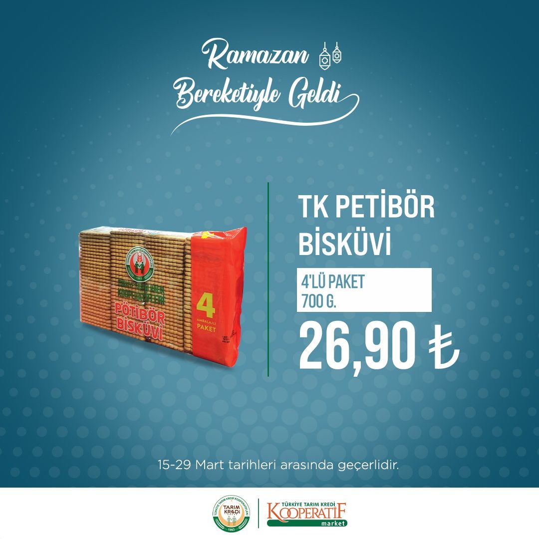 Tarım Kredi Kooperatif marketlerinde Ramazan indirimi! 48