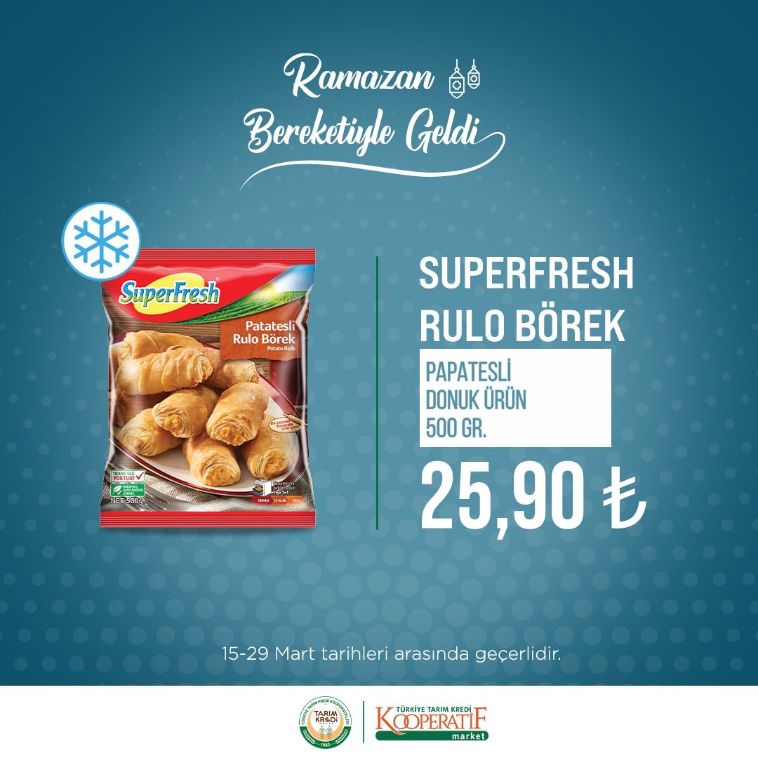 Tarım Kredi Kooperatif marketlerinde Ramazan indirimi! 51