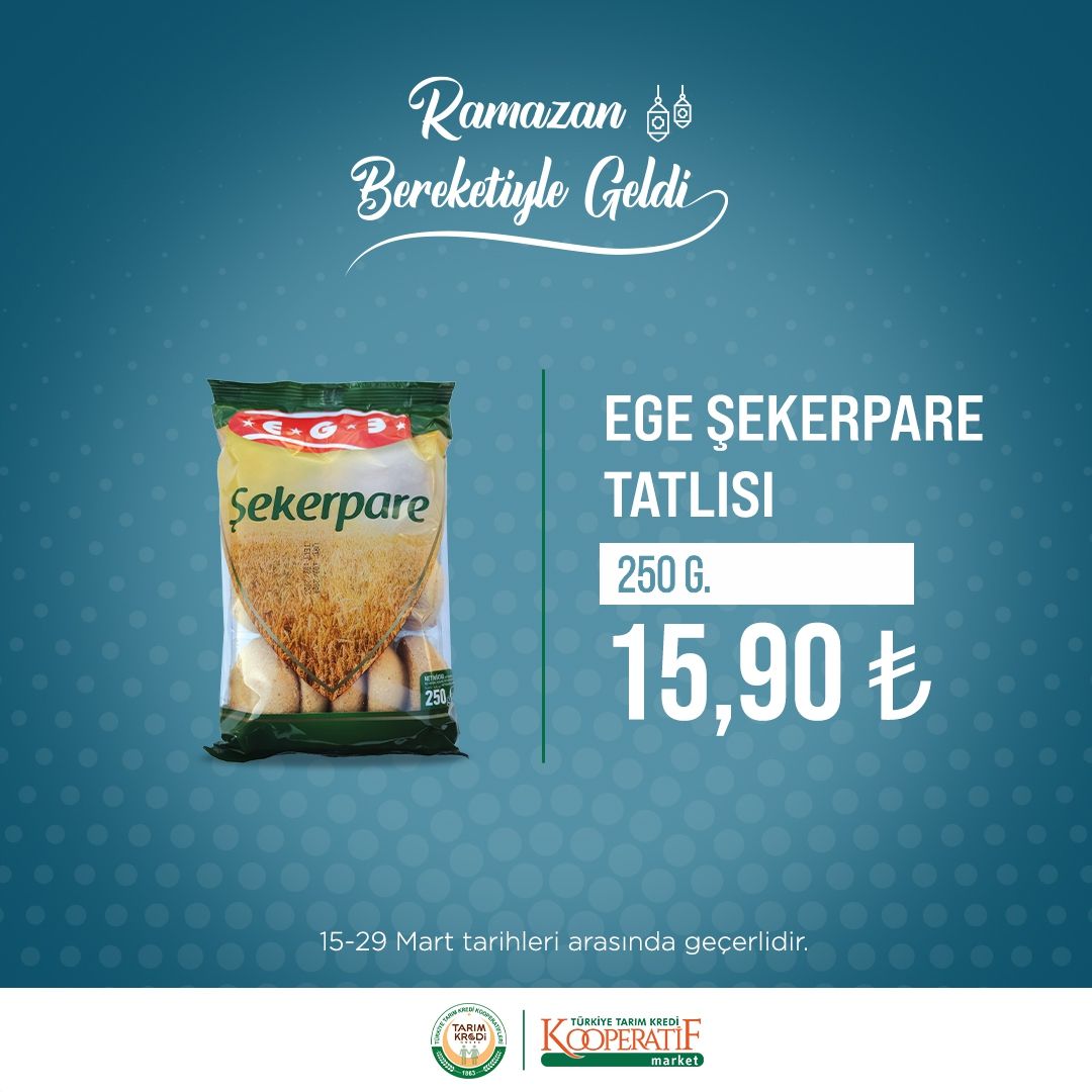 Tarım Kredi Kooperatif marketlerinde Ramazan indirimi! 56