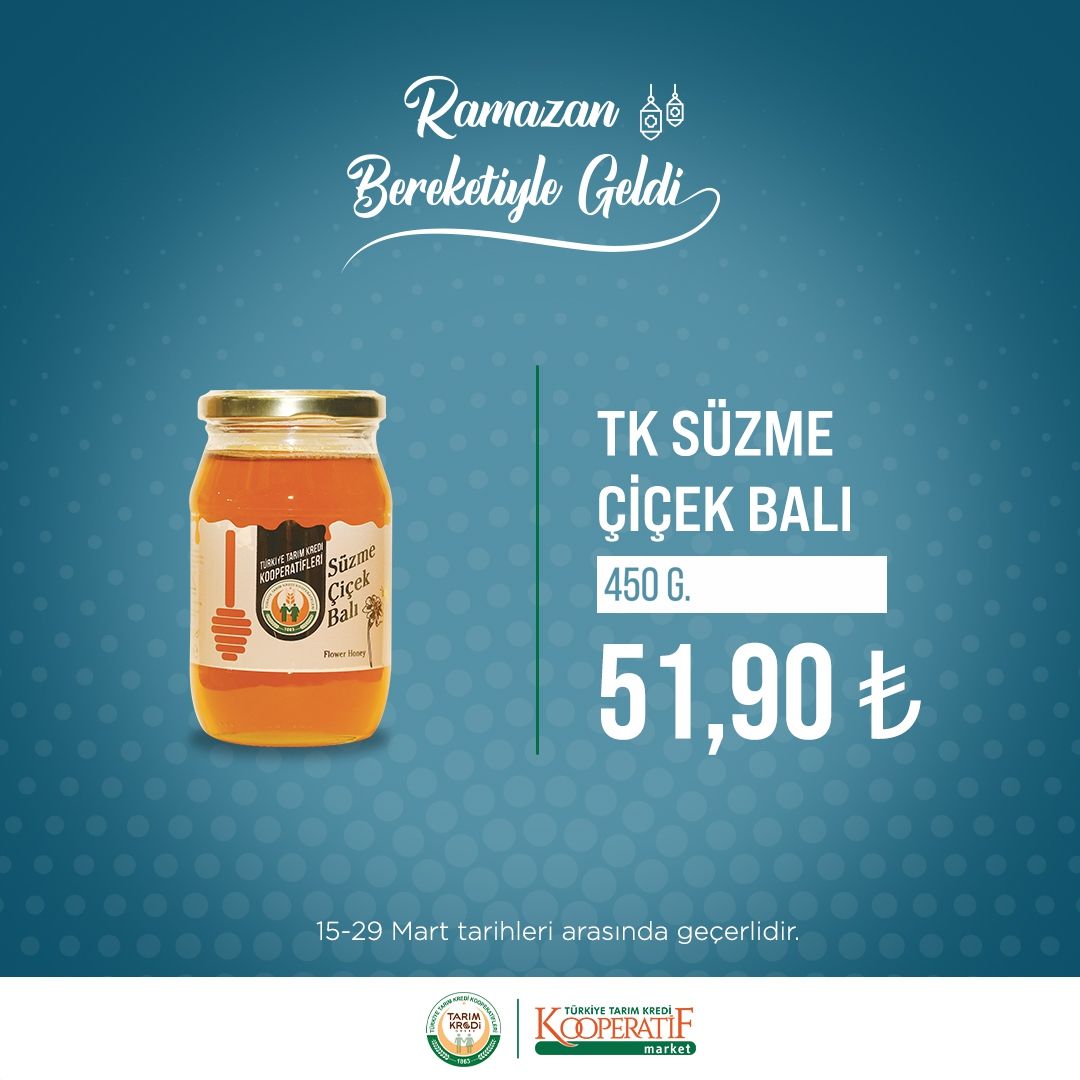 Tarım Kredi Kooperatif marketlerinde Ramazan indirimi! 54