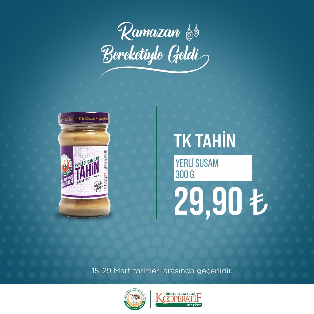 Tarım Kredi Kooperatif marketlerinde Ramazan indirimi! 57