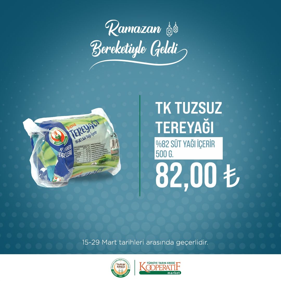 Tarım Kredi Kooperatif marketlerinde Ramazan indirimi! 61