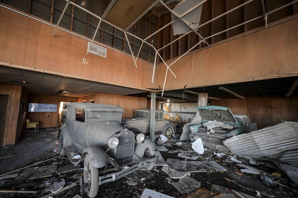 ABD'de hortumların yol açtığı yıkım böyle görüntülendi 20