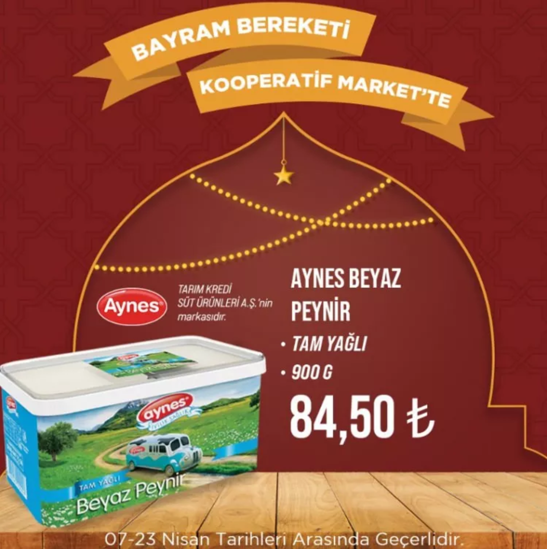 Tarım Kredi Kooperatif marketlerinde bayrama özel indirim! 1