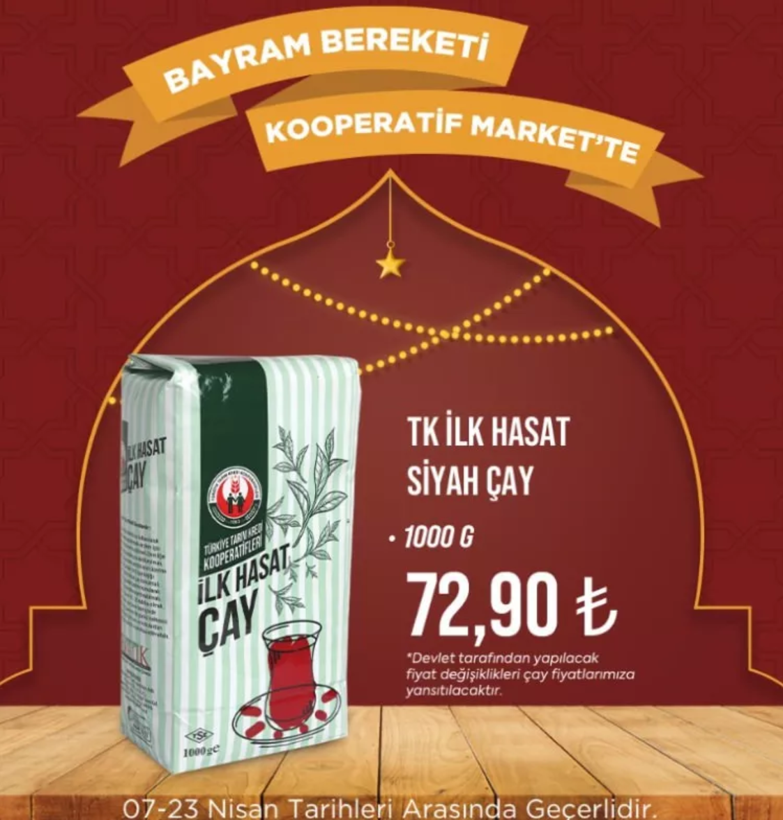 Tarım Kredi Kooperatif marketlerinde bayrama özel indirim! 13