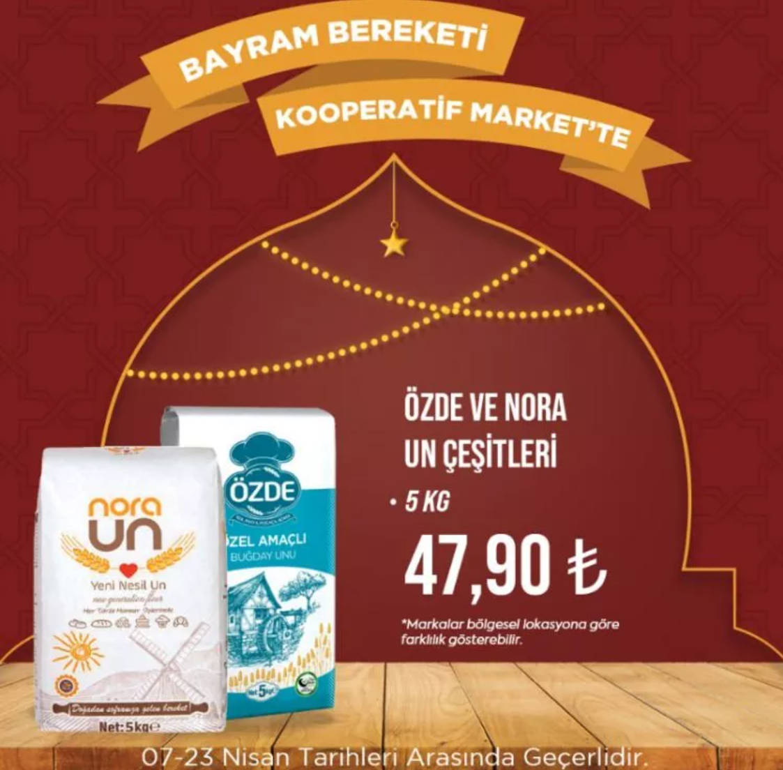Tarım Kredi Kooperatif marketlerinde bayrama özel indirim! 20