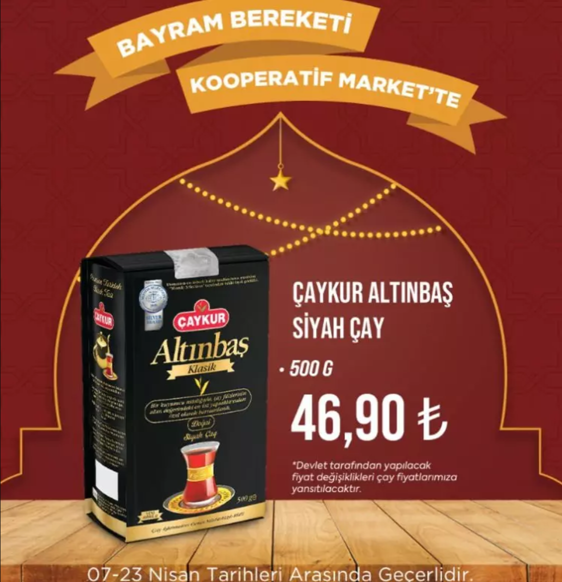 Tarım Kredi Kooperatif marketlerinde bayrama özel indirim! 22