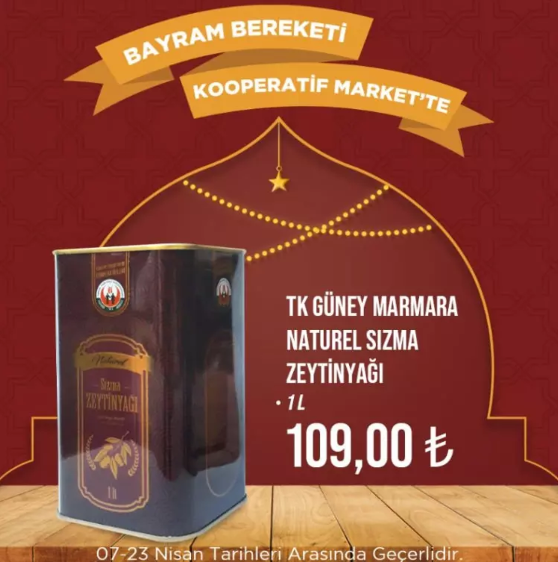 Tarım Kredi Kooperatif marketlerinde bayrama özel indirim! 25