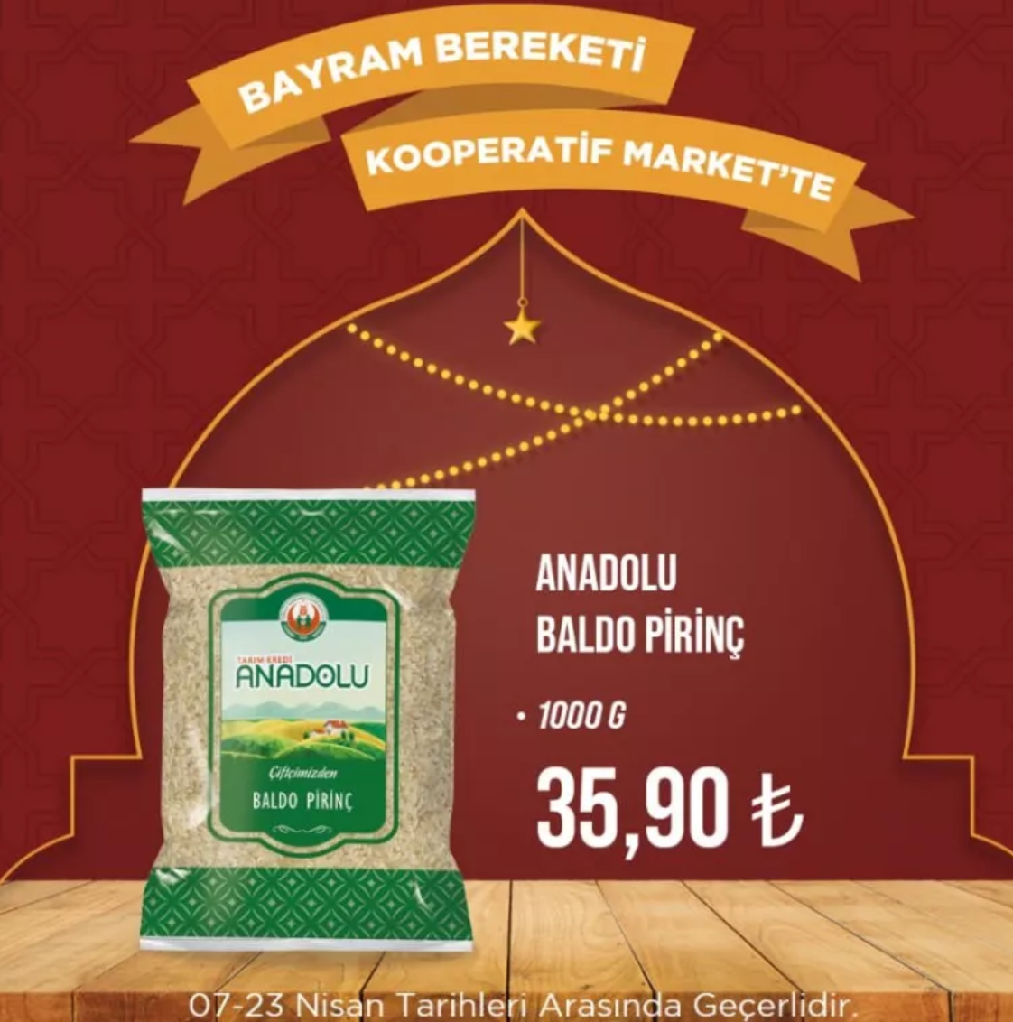 Tarım Kredi Kooperatif marketlerinde bayrama özel indirim! 3