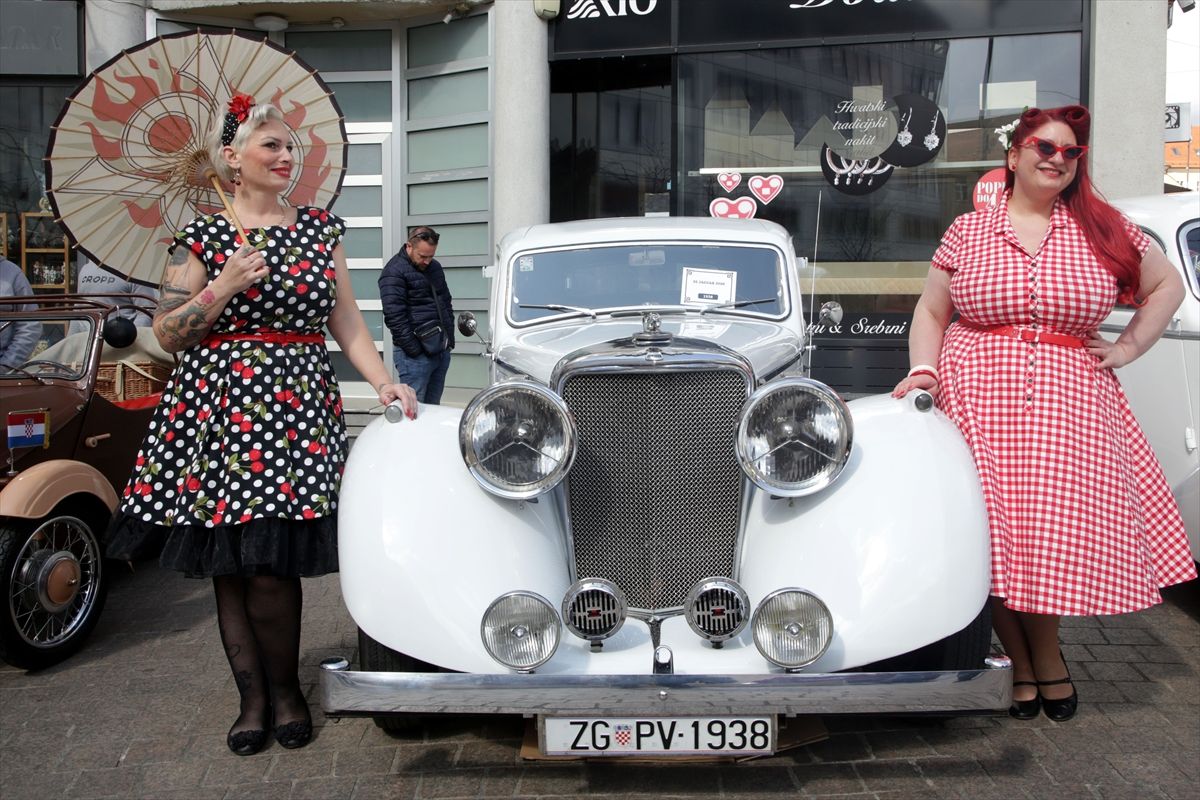 Klasik otomobil meraklıları Zagreb'de buluştu! 5