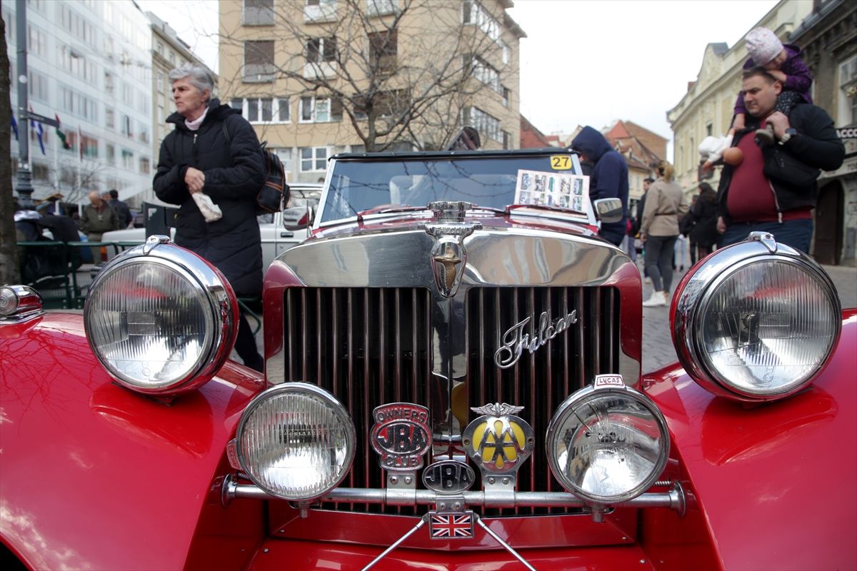 Klasik otomobil meraklıları Zagreb'de buluştu! 15