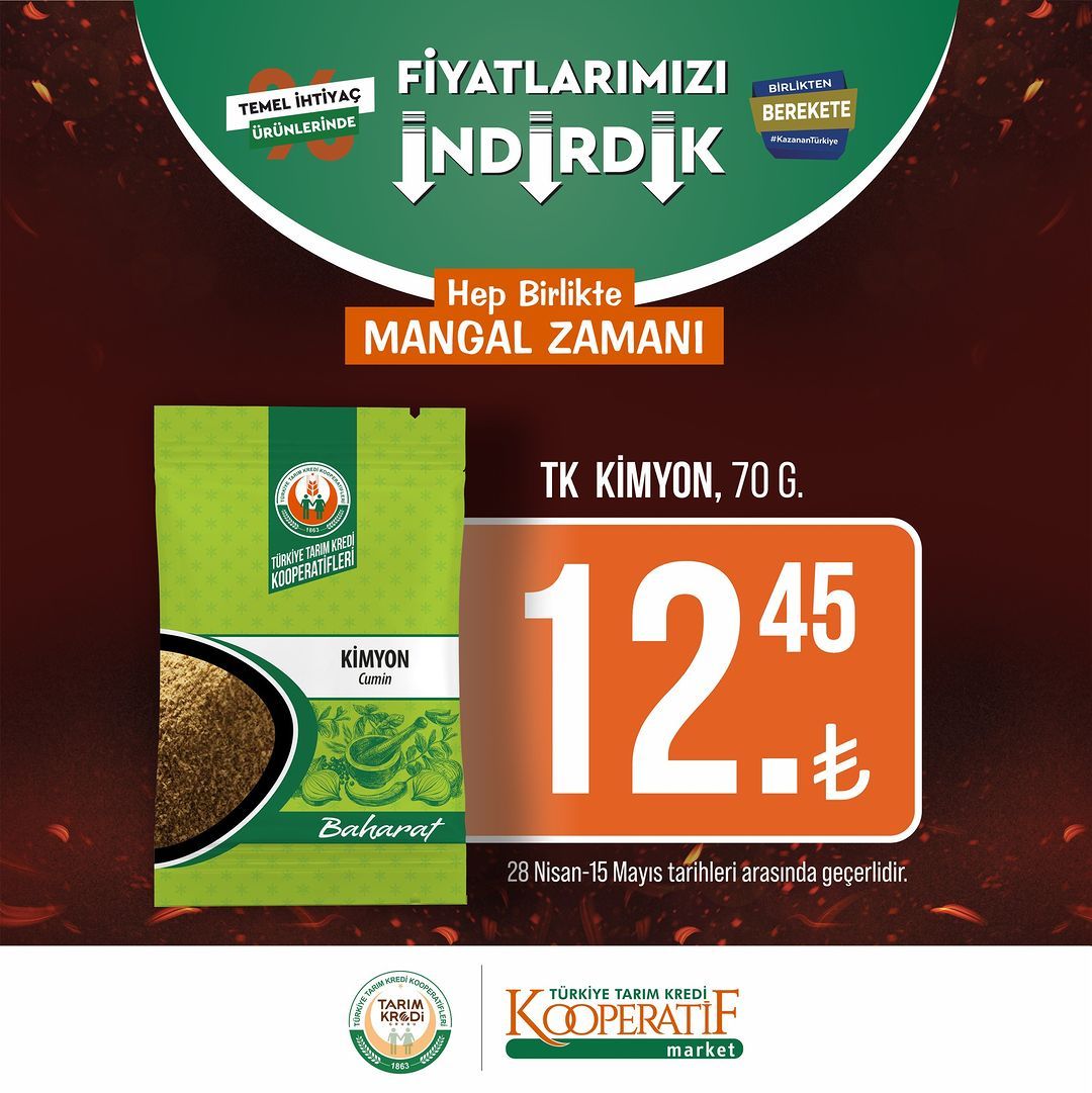 Tarım Kredi Kooperatif Market'te yeni indirimler! 16
