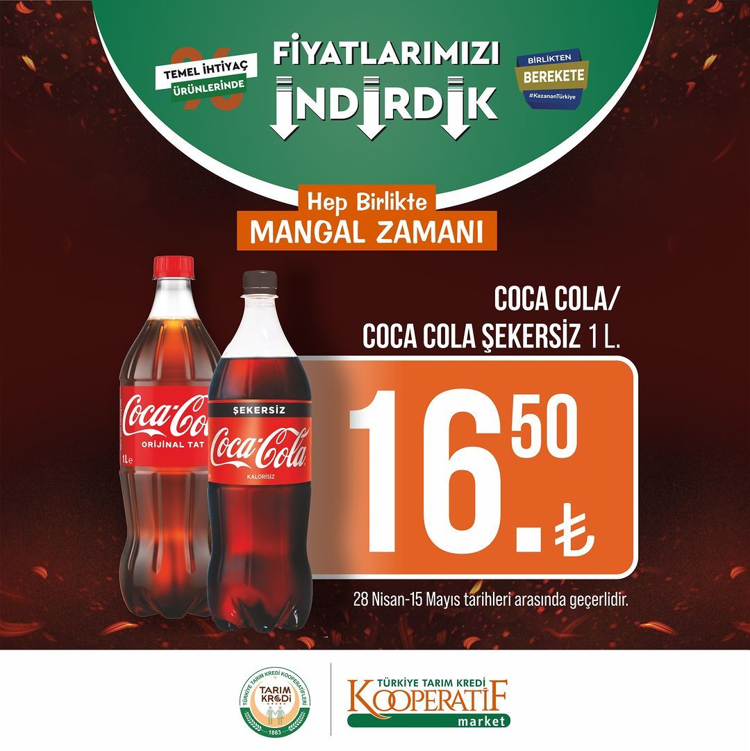 Tarım Kredi Kooperatif Market'te yeni indirimler! 20