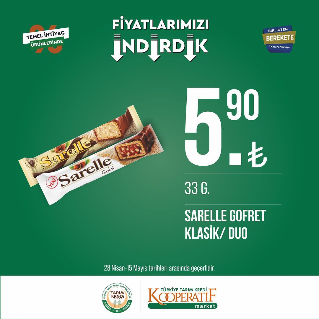 Tarım Kredi Kooperatif Market'te yeni indirimler! 5