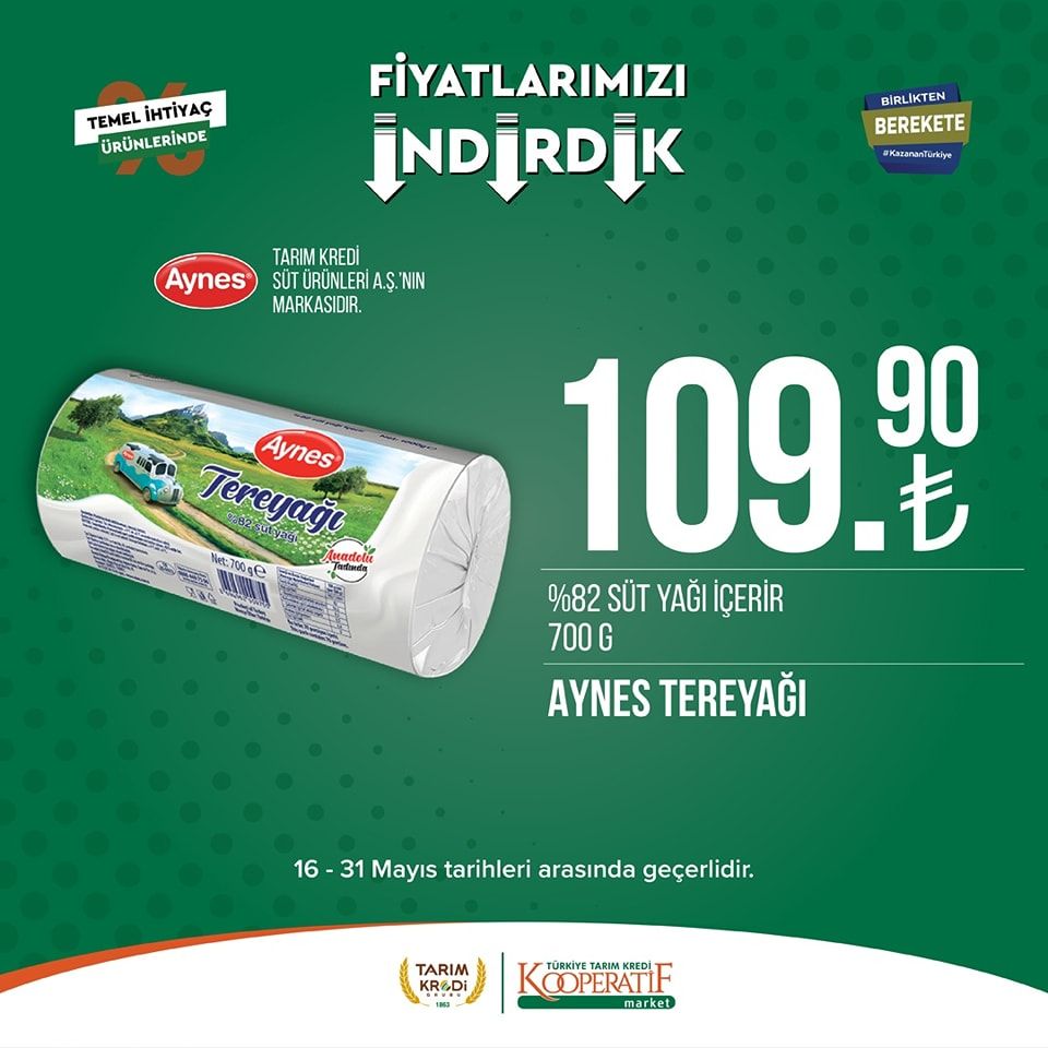 Tarım Kredi Kooperatifi Market'ten yeni indirim! 4
