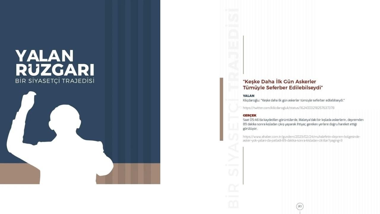 Kılıçdaroğlu'nun yalanları sayfa sayfa kitap oldu! 1