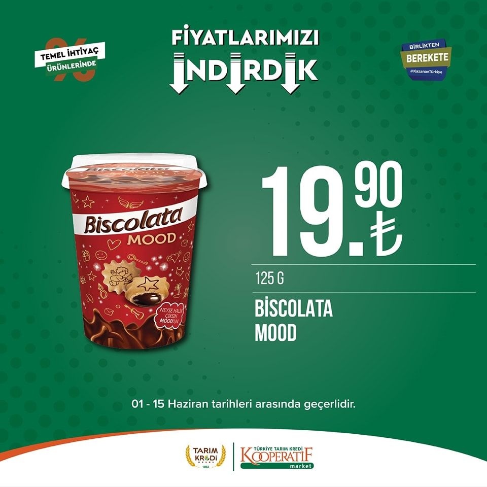 Tarım Kredi Kooperatifi Market'ten birçok üründe yeni indirim! 27