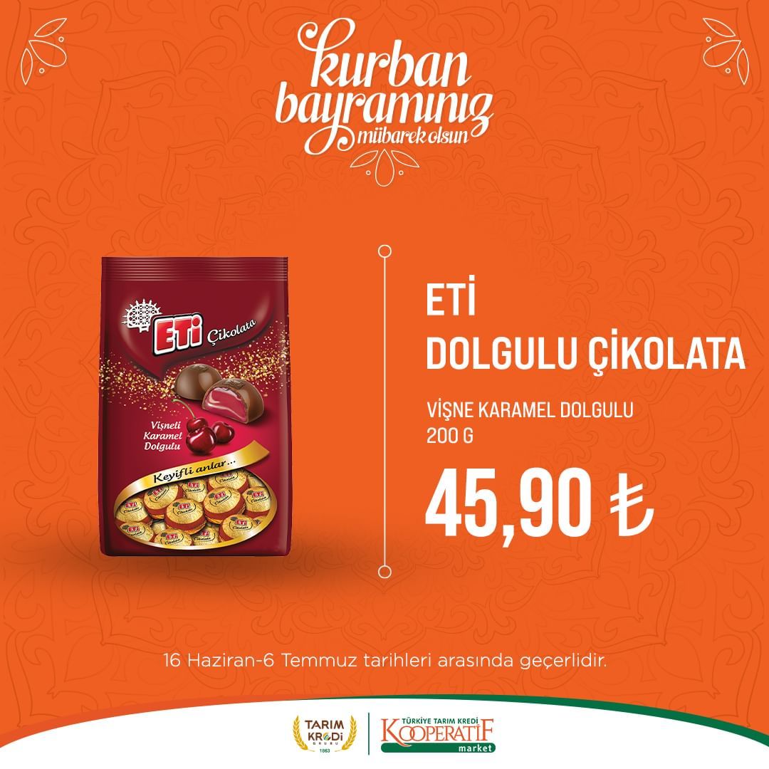 Tarım Kredi Market'ten bayram indirimi! 63