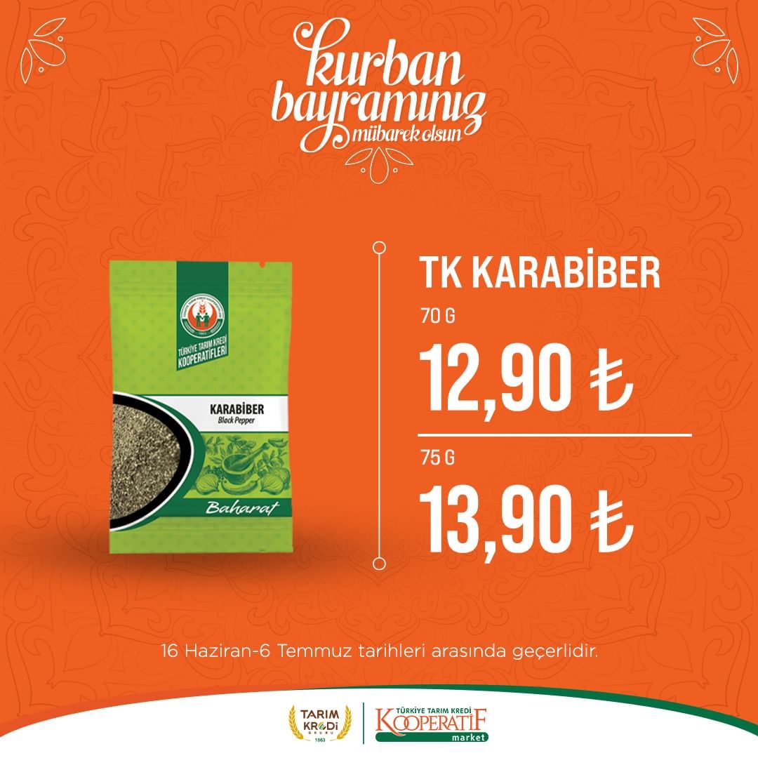 Tarım Kredi Market'ten bayram indirimi! 85