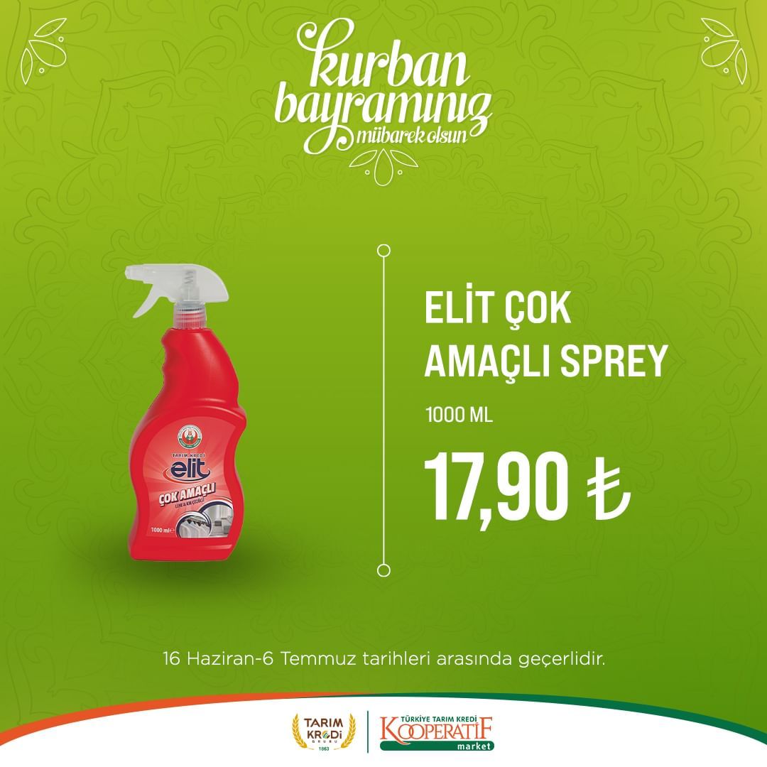 Tarım Kredi Market'ten bayram indirimi! 33