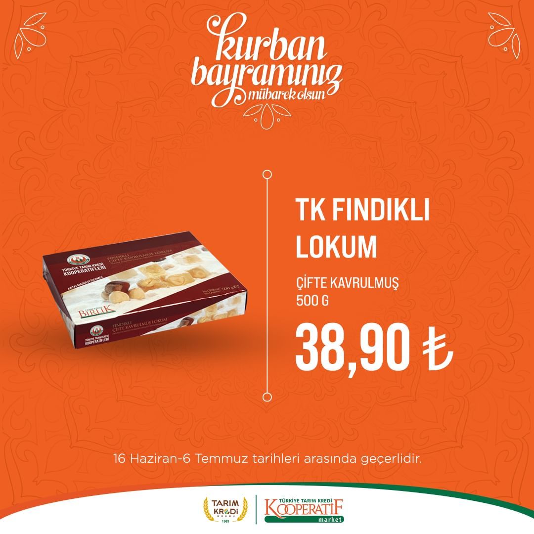 Tarım Kredi Market'ten bayram indirimi! 52