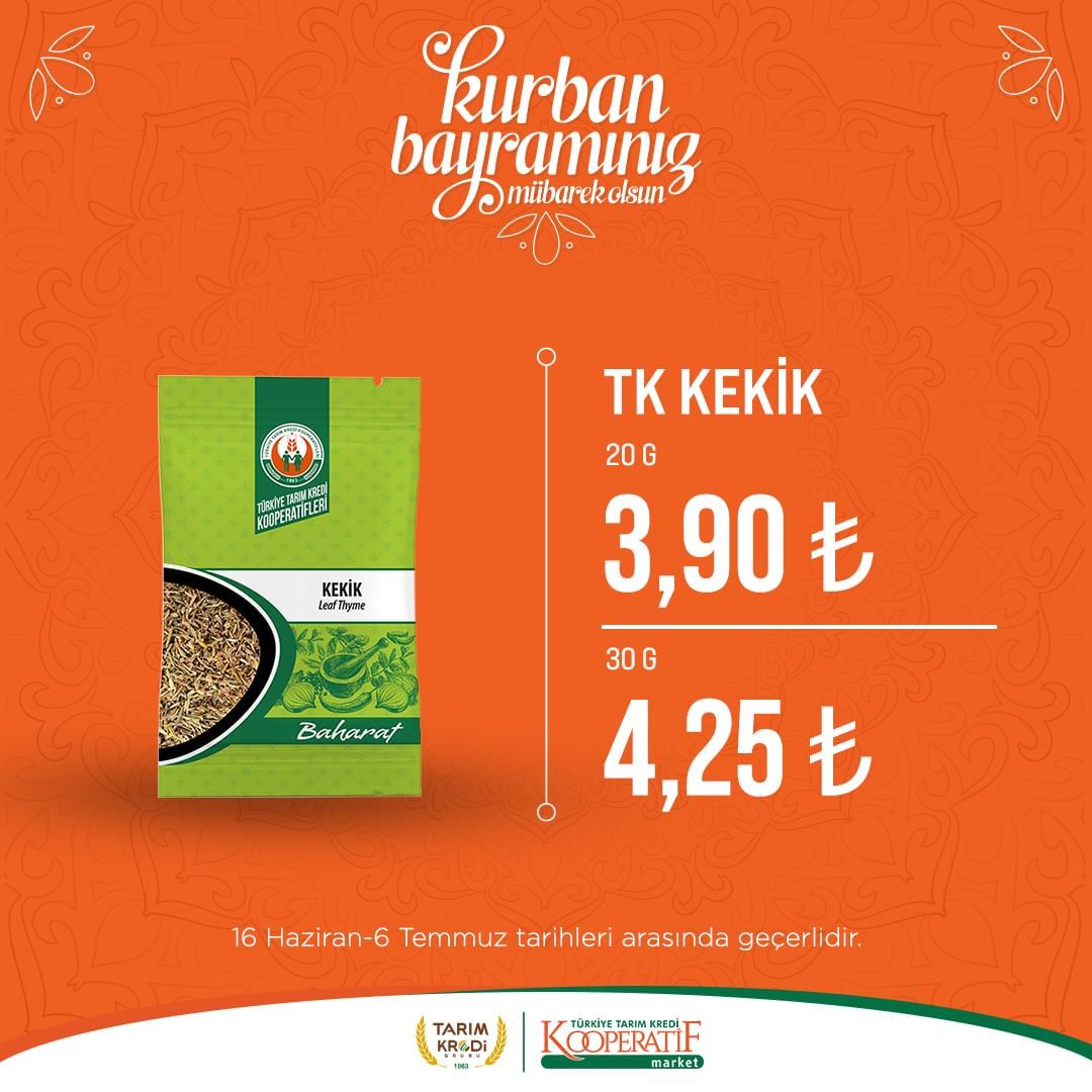 Tarım Kredi Market'ten bayram indirimi! 84