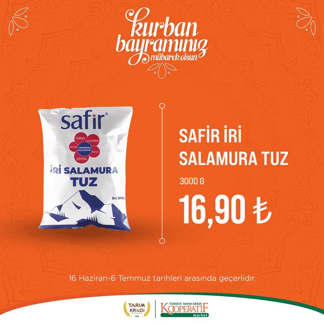 Tarım Kredi Market'ten bayram indirimi! 92