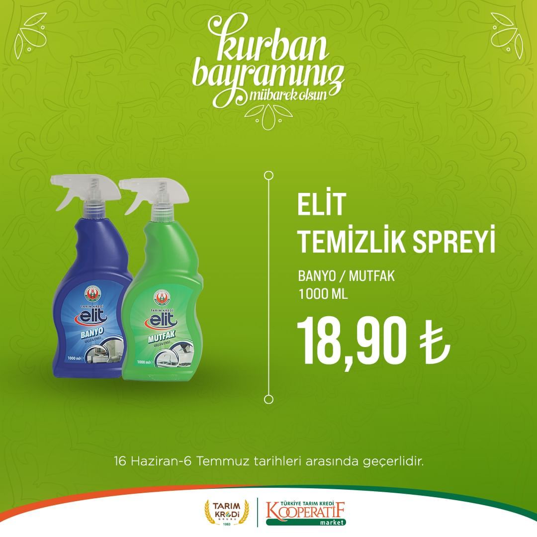 Tarım Kredi Market'ten bayram indirimi! 34