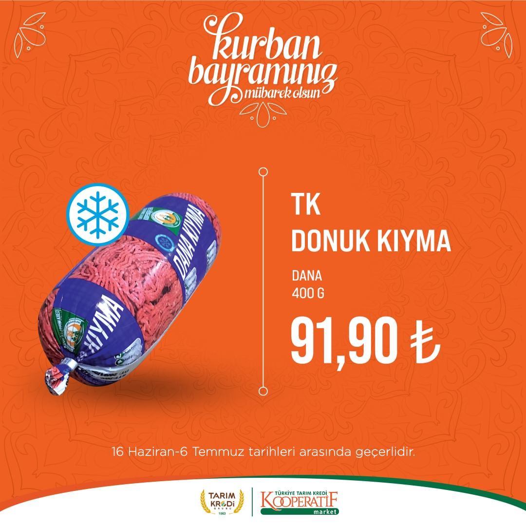 Tarım Kredi Market'ten bayram indirimi! 90