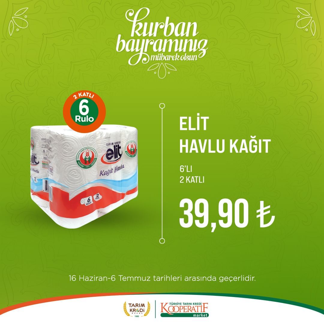 Tarım Kredi Market'ten bayram indirimi! 26