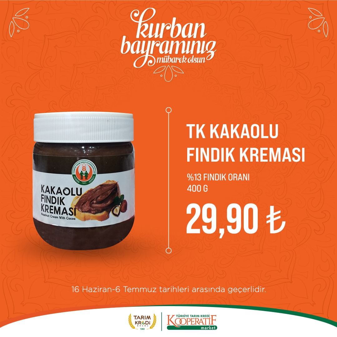 Tarım Kredi Market'ten bayram indirimi! 71