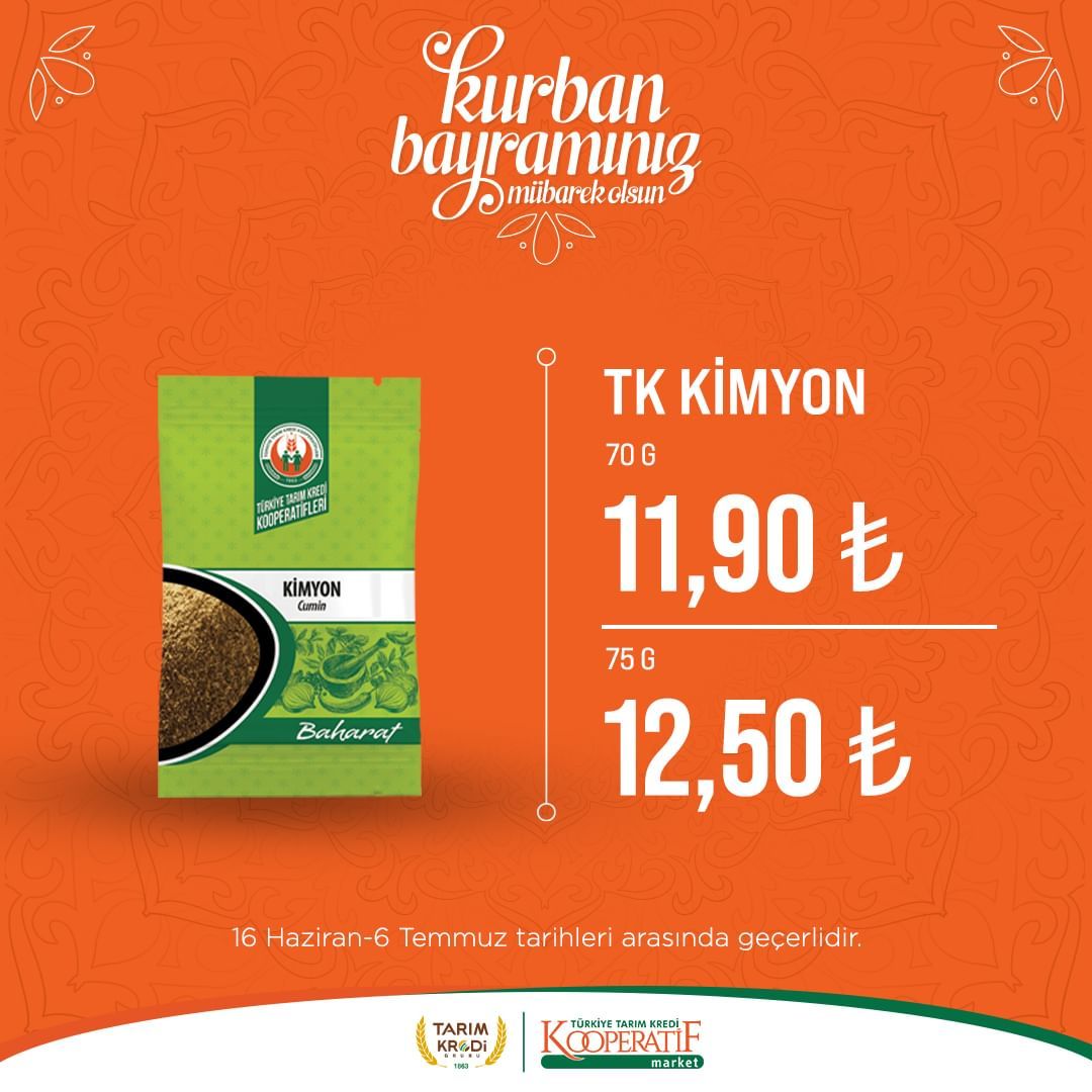 Tarım Kredi Market'ten bayram indirimi! 83