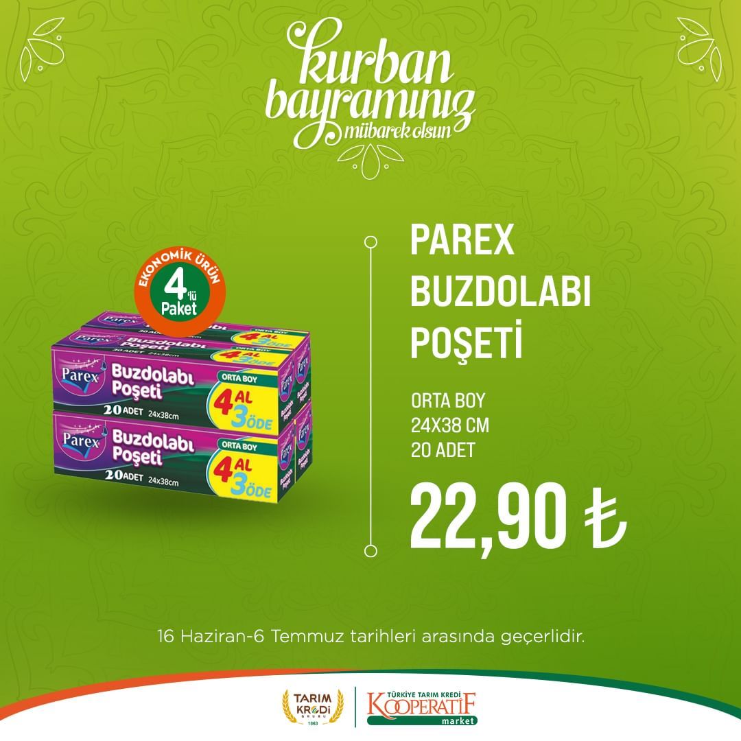 Tarım Kredi Market'ten bayram indirimi! 12