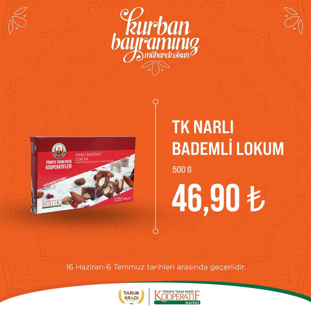 Tarım Kredi Market'ten bayram indirimi! 51